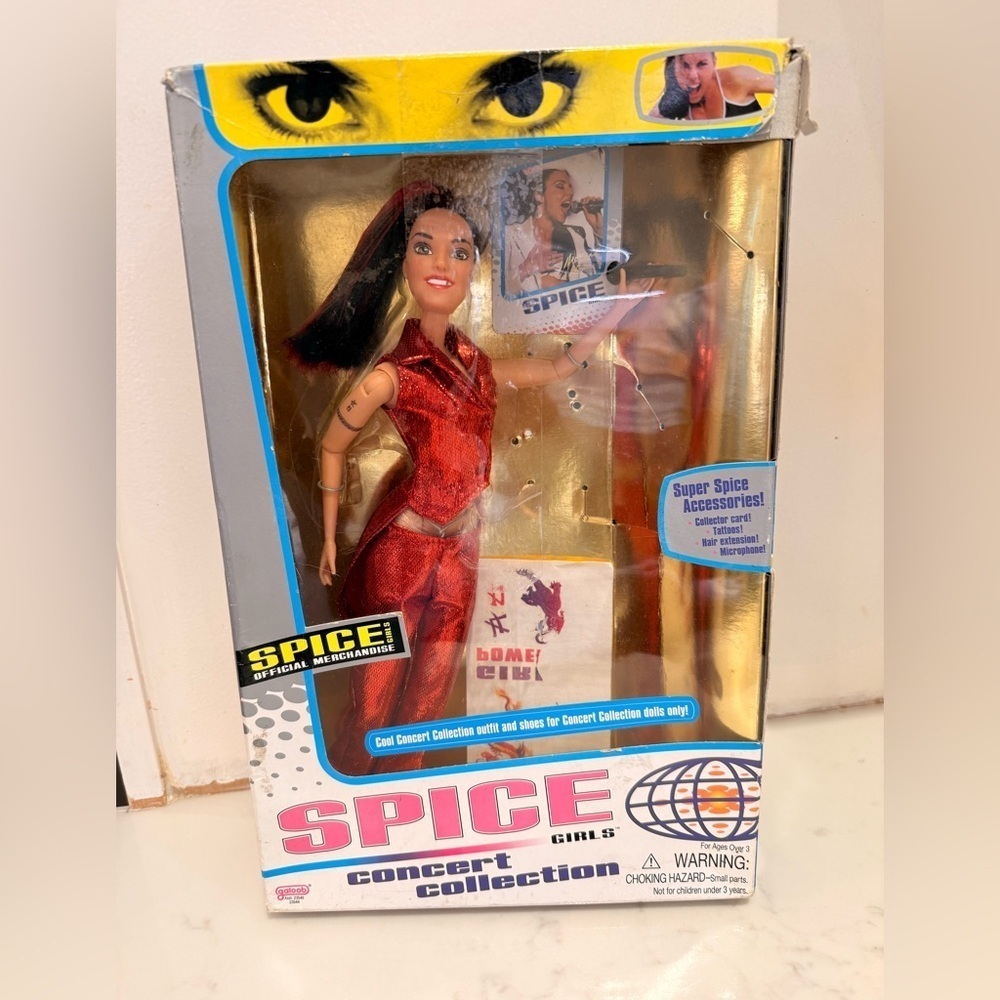 Spice girls concert collectors doll Mel C